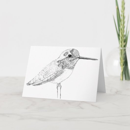 Hummingbird Kaart (Voorkant)