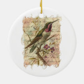  Hummingbird Keramisch Ornament (Achterkant)
