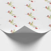 Hummingbird kerstaking cadeaupapier (Hoek)