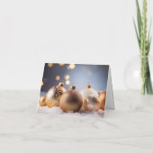 Hummingbird kerstkaart kaart (Achterkant)