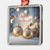 Hummingbird kerstkaart metalen ornament (Links)