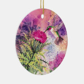 Hummingbird Kerstornament Gift Keramisch Ornament (Rechts)