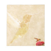 Hummingbird - KLEIN Notitieblok/Memo Pad Notitieblok (Voorkant)