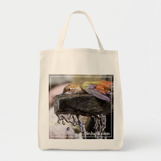 Hummingbird Laing in Water Tote Bag (Voorkant)