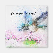 Hummingbird Magnet Magneet (Voorkant)