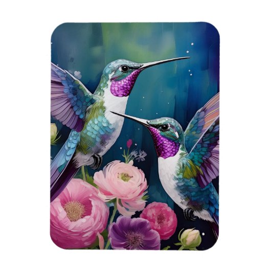 Hummingbird Magnet Magneet (Verticaal)