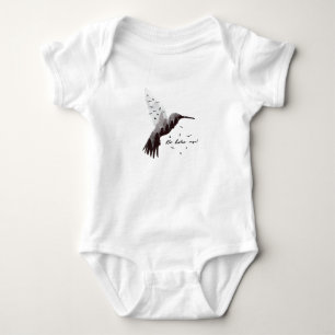 Hummingbird met bos romper