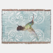 Hummingbird met Vlaamse achtergrond Deken (Voorkant)