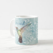 Hummingbird met Vlaamse achtergrond Koffiemok (Voorkant links)
