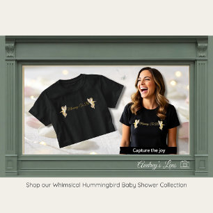 Hummingbird Moeder Wordt Shirt Baby Shower