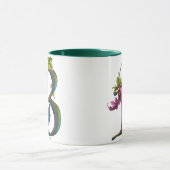 Hummingbird Monogram B Mok (Midden)