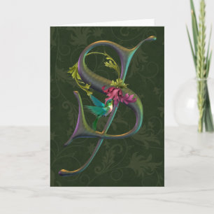 Hummingbird Monogram S