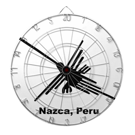 Hummingbird Nazca, Peru Dartbord (Voorkant)