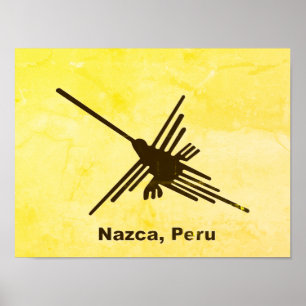 Hummingbird Nazca, Peru Poster