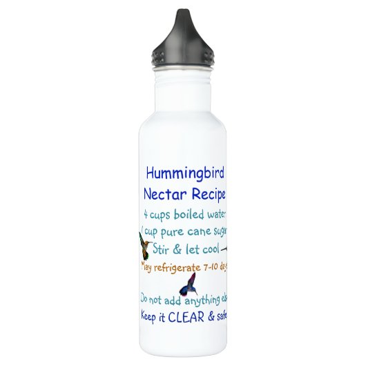 Hummingbird Nectar Bottle Waterfles (Links)