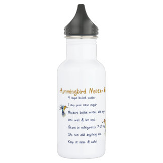 Hummingbird Nectar Bottle Waterfles