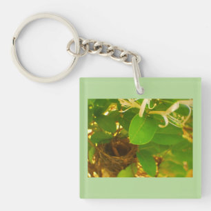 Hummingbird Nest Honeysuckle Sleutelhanger