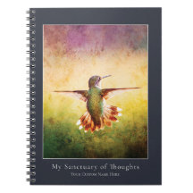 Hummingbird Notebook | Nature Art Journal