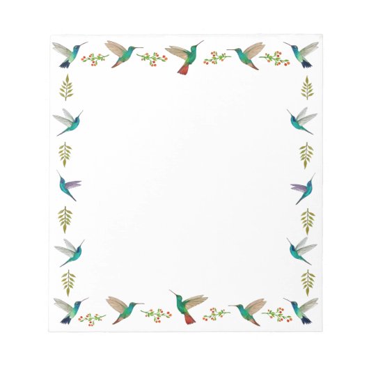 Hummingbird Notepad Notitieblok (Voorkant)