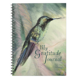 Hummingbird Pastel Fine Art Gratitude Journal Notitieboek