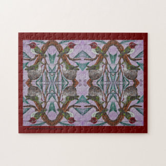 Hummingbird Pattern Puzzle Legpuzzel