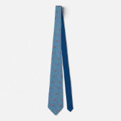 Hummingbird Pattern Stropdas (Voorkant)