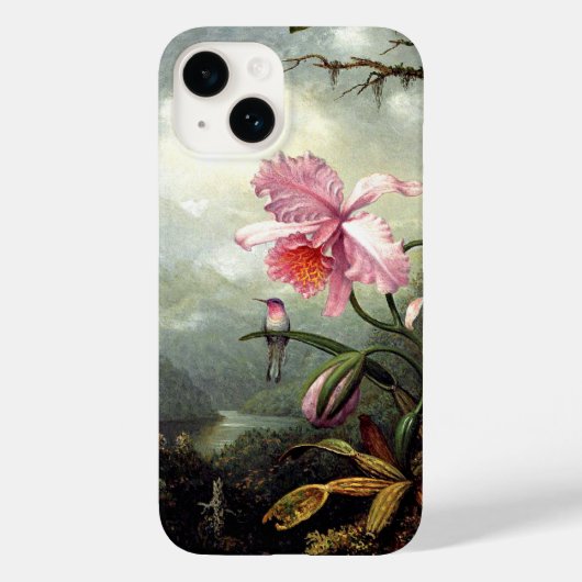 Hummingbird Perched Case-Mate iPhone Case (Achterkant)