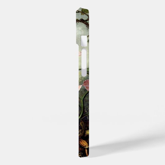 Hummingbird Perched Case-Mate iPhone Case (Achterkant / Links)