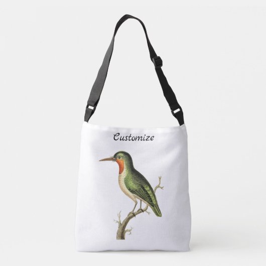 Hummingbird Perched Thunder_Cove Crossbody Tas (Achterkant)