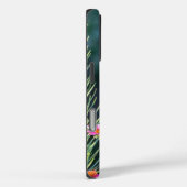 Hummingbird & Pink Coneflower iPhone 16 Pro Case (Achterkant / Rechts)