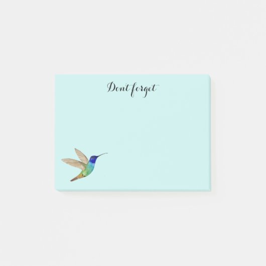 Hummingbird Post-it Notes (Voorkant)