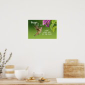 Hummingbird Prayer is naar de sol Poster (Keuken)