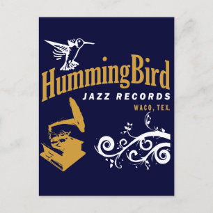 Hummingbird Records Briefkaart