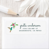 Hummingbird Return Label (Insitu)