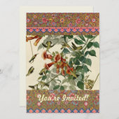 Hummingbird Ruby Throated Audubon Kaart (Voorkant / Achterkant)