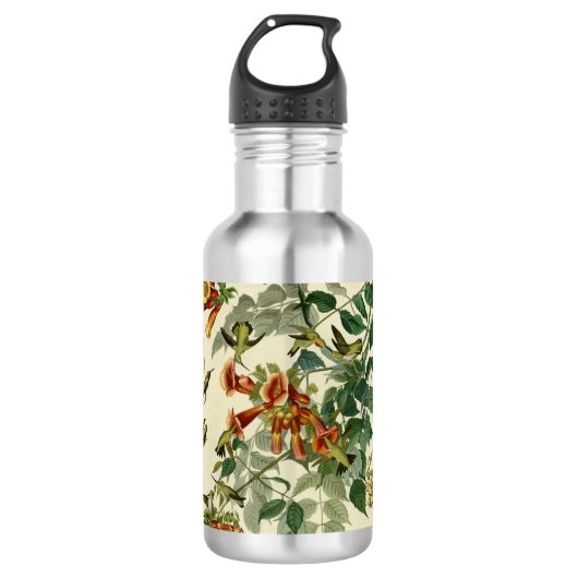Hummingbird Ruby Throated Audubon Waterfles (Voorkant)