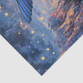 Hummingbird Schilderachtig Zuidwestelijke nacht Tissuepapier (Detail)