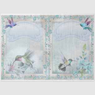 Hummingbird Series Design 5 Tissuepapier
