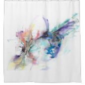 Hummingbird Shower Curtain Douchegordijn (Voorkant)