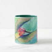 Hummingbird Smile par Lyric Rivera - Mug de café (Centre)