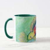 Hummingbird Smile par Lyric Rivera - Mug de café (Gauche)