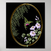 Hummingbird Suncatcher Design Print (Voorkant)