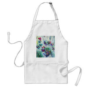 Hummingbird tuin abstract schilderij standaard schort