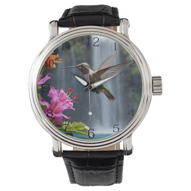 Hummingbird Waterfall Park, Mannen Horloge (Voorkant)