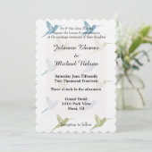 Hummingbird Wedding Kaart (Staand voorkant)