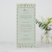 Hummingbird Wedding Menu (Staand voorkant)
