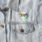 Hummingbird Wedding Ronde Button 3,2 Cm (In situ)