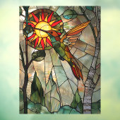 Hummingbird Window Cling Raamsticker (Vel 3)