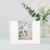 Hummingbird Wings Moederdag Briefkaart Joyful Gift (Staand voorkant)