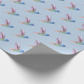 Hummingbird Wrapping Paper Gift Wrap Birthday Cadeaupapier (Hoek)